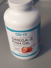 Extra-Strength Strawberry Omega-3 Fish Oil 240 Softgels 1200mg EPA + DHA 13  picture