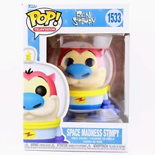 Funko Pop Nickelodeon The Ren & Stimpy Show Space Madness Stimpy Figure # 1533 picture