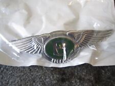 BENTLEY BROOKLANDS R/MULLINER GRILL WINGED B BADGE GREEN UV42026PA 04/24 picture