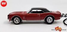 🎁 RARE KEYCHAIN 1967/1968/1969 RED CHEVY CAMARO CHEVROLET CUSTOM GREAT GIFT🎁🎁 picture