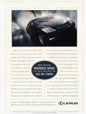 2002 2003 Lexus ES300 Original Advertisement Print Art Car Ad J956 picture