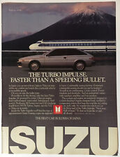 Mount Fuji Isuzu Turbo 1986 Vintage Print Ad 8x11 Inches Wall Decor picture