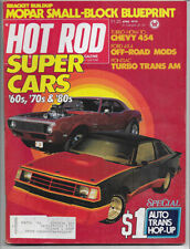 Vintage HOT ROD Magazine April 1978 Mopar Small Block Blueprint picture