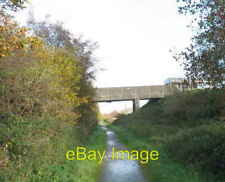 Photo 6x4 Road Bridge and Security Lodge at the old Friction Dynamics Fac c2006 picture