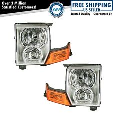 Headlight Set Left & Right For 2006-2010 Jeep Commander CH2518117 CH2519117 picture
