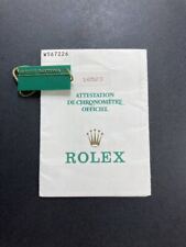 Rolex DAYTONA 16523 Guarantie Paper W Serial 1994-1995 Hong Kong picture