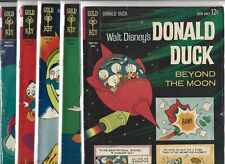 Walt Disney's Donald Duck #87, #93, #101, #111, #116   Lot of 5 (1963, Gold Key) picture