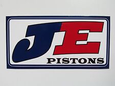 JE Pistons Sticker Decal New Drag Race Car Hot Rat Rod Toolbox Mechanic Parts picture