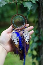 Natural brown dream catcher car rear view mirror size Dreamcatcher for jeep picture