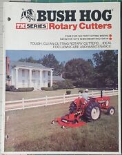 Bush Hog Tractor Powered TM Series Rotary Cutters Brochure picture