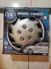 CLASSIC SERIES 14 Inch Silver Wheel Covers Vehicle Acc. Open Box By FUTURA picture