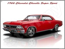 1966 Chevrolet Chevelle Super Sport Metal Sign 9