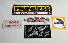 Dakota Digital PAINLESS PERFORMANCE Racing BAD BOY Auto Patch Decals Stickers picture