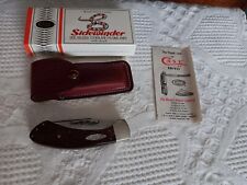 New 1981, 9 Dot Case Sidewinder Knife with OEM Box Sheath Care Pamphlet picture