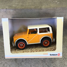 NIB SCHLEICH 42025 Car Suv 4x4 Vehicle Yellow Driver Wheels Germany picture