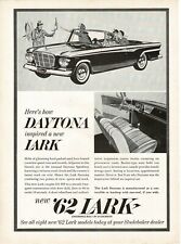 1962 STUDEBAKER Lark Daytona convertible Vintage Print Ad picture