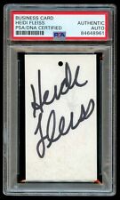 Heidi Fleiss signed autograph auto Business Card Heidi Wear 1-900-Pro-Vice PSA picture