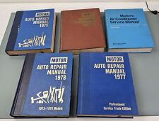 (5) Motors Auto Manuals 1975 1977 1978 + Automatic Trans + AC Service Manuals picture