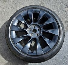 Tesla Model 3/Y 20” Wheel 20x9.5 OEM TPMS W/Continental Tire 255/40/R20 Like New picture