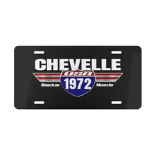 1972 Chevelle Classic Car License Plate Tag - Made in The USA picture