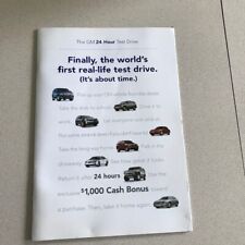 The GM 24 Hour Test Drive (2003) Mailer. 7