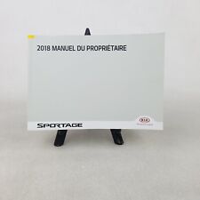 2018 Kia Sportage Manuel Du Proprietaire - Owner's Manual in French picture
