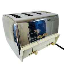 Vintage 1967 Mary Proctor Model P21601 Silver Chrome 4 Row Toaster picture