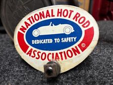 Old NHRA License Plate Topper National Hot Rod Association picture
