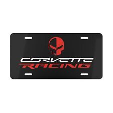 Corvette Racing - Custom Design Vanity Plate - 100% Aluminum Pre-drilled Holes picture