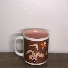 Looney Tunes Mug Cup Wile E Coyote Road Runner Six Flags 1994 Vintage Rare 4