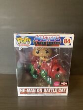 Funko Pop Ride Deluxe: Masters of the Universe, He-Man on Battle Cat 84 Flocked picture