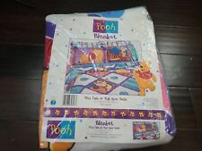 Pooh Blanket Fits Twin Or Full Size Beds 72inx90in New Sealed picture