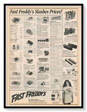 Fast Freddy's Weber Distributor Santa Ana CA Vintage 1993 Print Magazine Ad picture