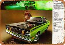 Metal Sign - 1971 Plymouth Duster 340 - Vintage Look Reproduction picture