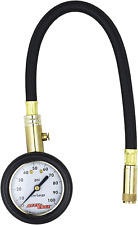 by Milton Dial Tire Pressure Gauge with Straight Air Chuck and 11 In. picture