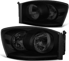 Auto Dynasty Factory Style Headlights Assembly Head Lamps Compatible with Dodge picture