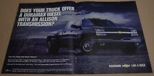 2004 Print Ad Chevrolet Duramax Diesel Allison Transmission Silverado Truck Art picture
