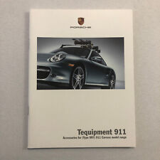 Porsche 911 Carrera ACCESSORIES Sales Brochure Catalog 2006 2007 Wheel Rims + picture