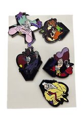 Disney Trader Pin 2009 Villain Puzzle Pin Set of 5 picture