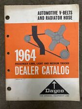 Vintage Original 1964 Dayco Cars, Trucks V-Belts, Radiator Hose Dealer Catalog picture