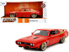 1972 Plymouth GTX with Graphics Bigtime Muscle Series 1/24 Diecast Model Car picture
