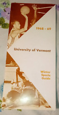 University of Vermont - Winter Sports Guide - 1968-69 picture