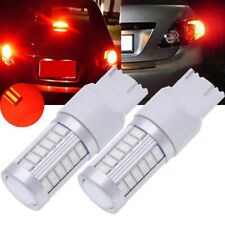 7443, T20 Led Bulbs Red 900 Lumens Super Bright Turn Signals Light Brake3506 picture