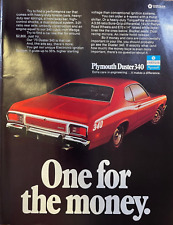 1972 Vintage Magazine Advertisement Plymouth Duster 340 picture