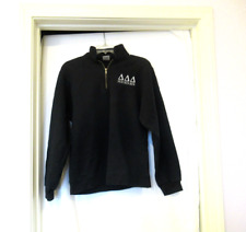 Delta Delta Delta tri-delt black pullover top, sz. S, 34