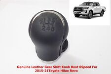 GEAR SHIFT KNOB FOR MANUAL 6SPEEDS GENUINE TOYOTA HILUX REVO 2015-20 picture