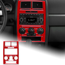 For Magnum Charger 08-10 Red Air Conditioning Switch Panel Sticker Carbon Fiber picture