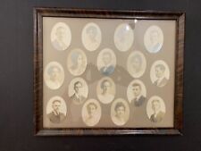 1916 Union Iowa High School Graduation Class Photographs Framed picture