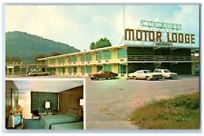 Williamsburg Kentucky KY Postcard Convenient Motor Lodge Room View Cars Vintage picture