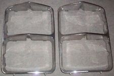 1977 - 1979 Ford Ranchero LTD II Left & Right Headlight Bezels Pair Used 77 - 79 picture